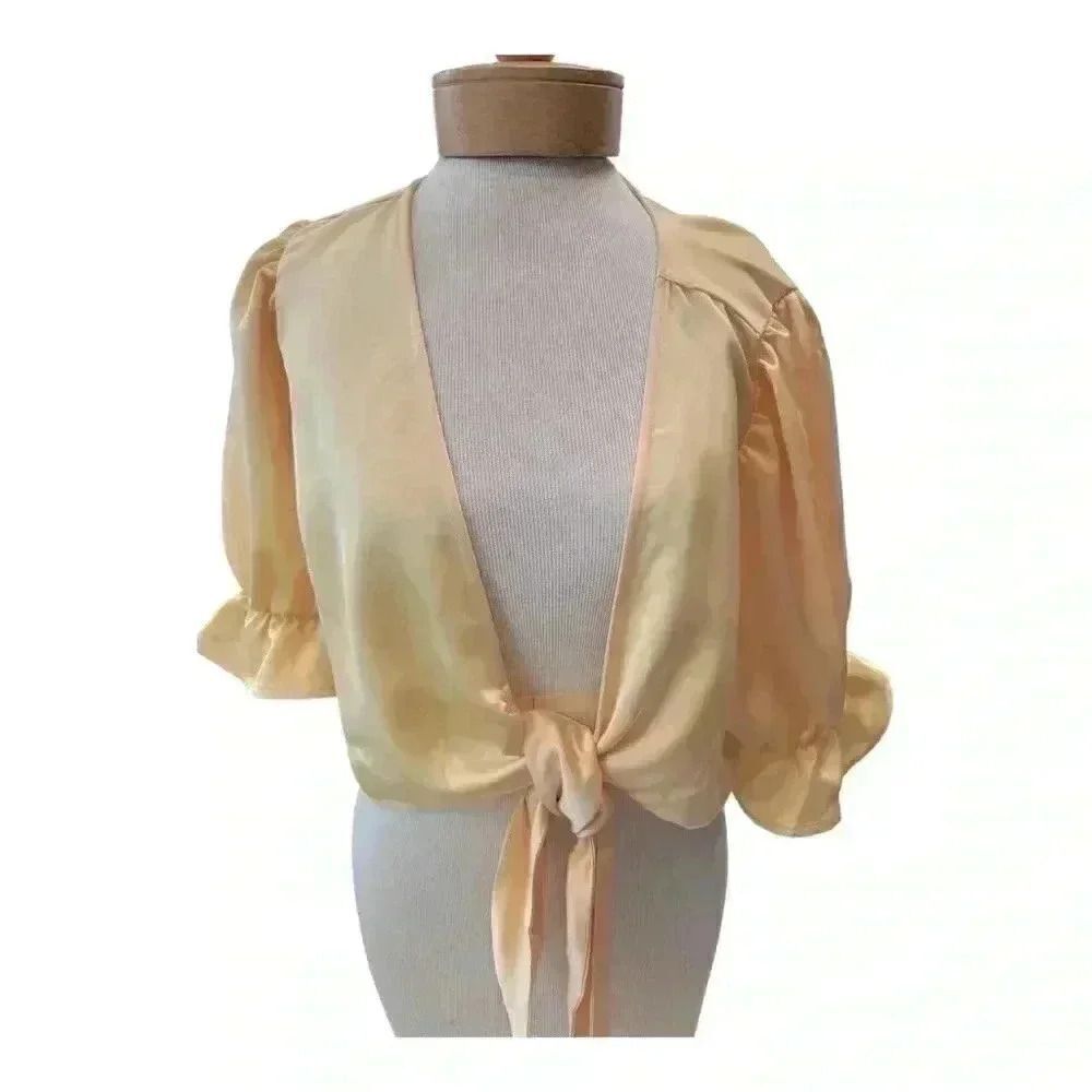 ELOQUII BEAUTIFUL SATIN-LOOK CROP